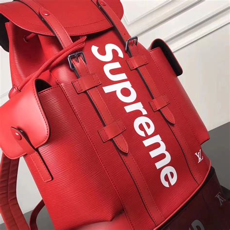 supreme backpack louis vuitton replica|louis vuitton christopher backpack price.